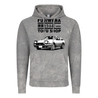 Cloud Rock initial d fujiwara tofu shop ae86 manga Vintage Hoodie - lanVoArt