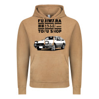Initial D Fujiwara Tofu Shop Ae86 Manga Vintage Hoodie | Teevron