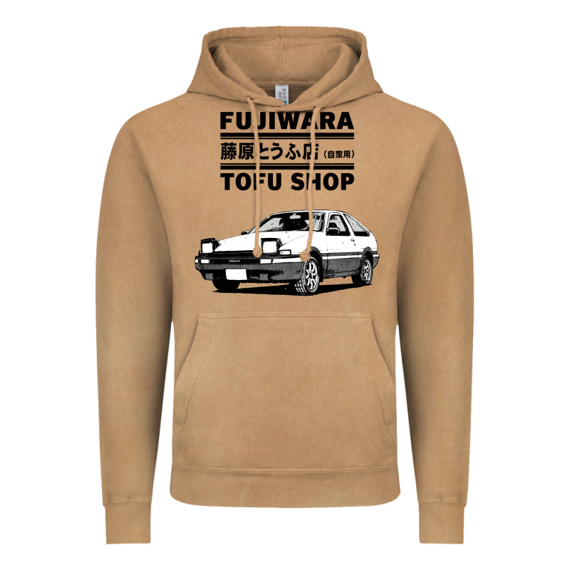 Initial D Fujiwara Tofu Shop Ae86 Manga Vintage Hoodie by lanVoArt | Teevron