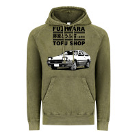 Vintage Olive initial d fujiwara tofu shop ae86 manga Vintage Hoodie - lanVoArt