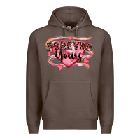 Coffee forever yours Premium Hoodie - FaDigitalArtStudio