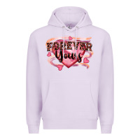Lilac forever yours Premium Hoodie - FaDigitalArtStudio
