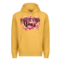Mustard forever yours Premium Hoodie - FaDigitalArtStudio
