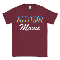 Burgundy Autism mom Classic Tee - Bettercallsaul