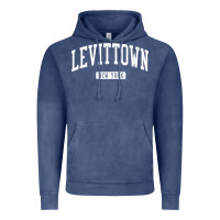 Vintage Denim levittown new york ny vintage athletic sports design t shirt Vintage Hoodie - lanVoArt