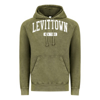Vintage Olive levittown new york ny vintage athletic sports design t shirt Vintage Hoodie - lanVoArt