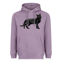 Lavender Bombay Cat Heavyweight Hoodie - LillyAllenDesigns
