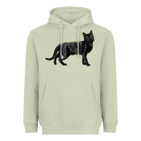 Matcha Bombay Cat Heavyweight Hoodie - LillyAllenDesigns