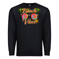 Black beach vibes Premium Sweatshirt - RacoonDesign