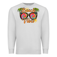 Dove Grey beach vibes Premium Sweatshirt - RacoonDesign