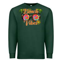 Sports Green beach vibes Premium Sweatshirt - RacoonDesign