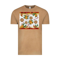 Vintage Camel Christmas gingerbread cookies and candy cane Vintage Tee - NancyCooperArtShop