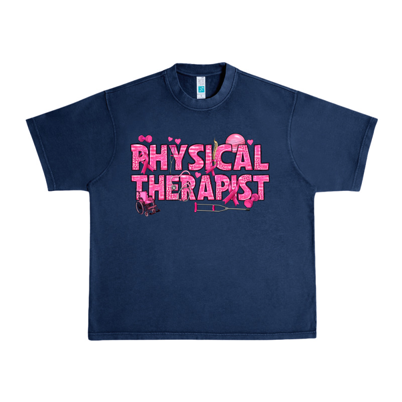 Breast Cancer Physical Therapist Urban Heavy Tee by texasbilliewilder | Teevron