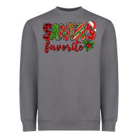 Storm Santa's Favorite Heavyweight Sweatshirt - BundleAndBundleShop