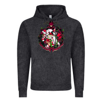 Vintage Black hazbin hotel christmas Vintage Hoodie - lanVoArt