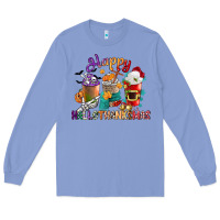 Colony Blue hallothanksmas coffee cups Long Sleeve Tee - CowGirlArtShop