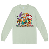 Matcha hallothanksmas coffee cups Long Sleeve Tee - CowGirlArtShop