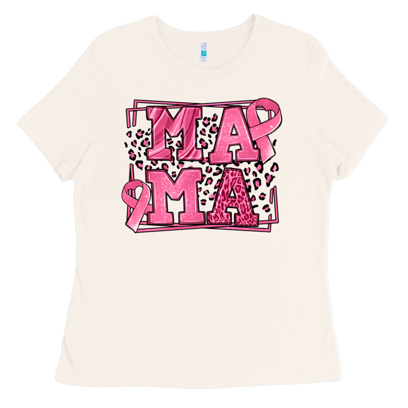 Breast Cancer Awareness Mama Ladies Tee by LillyAllenDesigns | Teevron