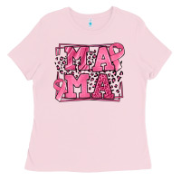 Bubblegum Pink Breast Cancer Awareness mama Ladies Tee - LillyAllenDesigns