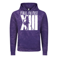 Cloud Purple final fantasy xiii lightning white Vintage Hoodie - lanVoArt