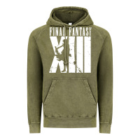 Vintage Olive final fantasy xiii lightning white Vintage Hoodie - lanVoArt