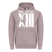 Vintage Zinc final fantasy xiii lightning white Vintage Hoodie - lanVoArt