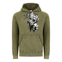 Vintage Olive present mic screaming Vintage Hoodie - lanVoArt