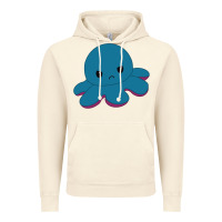 Vintage Artic angry blue moody reversible octopus Vintage Hoodie - lanVoArt
