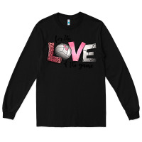 Black for the love of the game volleyball Long Sleeve Tee - Jasminsmagicworld