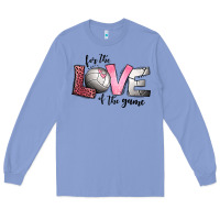 Colony Blue for the love of the game volleyball Long Sleeve Tee - Jasminsmagicworld