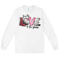 For The Love Of The Game Volleyball Long Sleeve Tee | Teevron