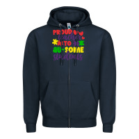 Navy proud teacher to ausome students Zipper Hoodie - CowhideDigitalArt