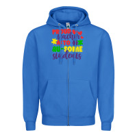 True Royal proud teacher to ausome students Zipper Hoodie - CowhideDigitalArt