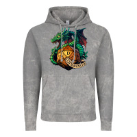 Cloud Rock dragon and a d20 Vintage Hoodie - lanVoArt