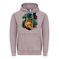 Vintage Zinc dragon and a d20 Vintage Hoodie - lanVoArt