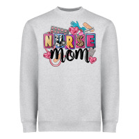 Nurse Mom Heavyweight Sweatshirt | Teevron
