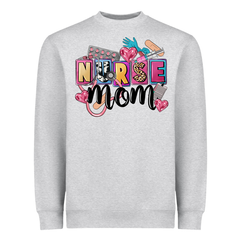 Nurse Mom Heavyweight Sweatshirt by FaDigitalArtStudio | Teevron