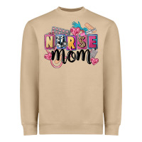 Mushroom nurse mom Heavyweight Sweatshirt - FaDigitalArtStudio