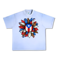 Grape Ice puerto rico sunflower Urban Heavy Tee - texasbilliewilder