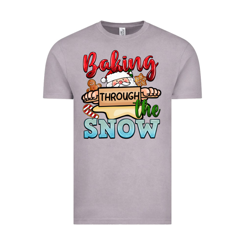 Baking Through The Snow Vintage Tee by NancyCooperArtShop | Teevron