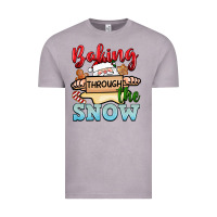 Vintage Zinc Baking through the snow Vintage Tee - NancyCooperArtShop