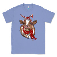 Colony Blue christmas scarf heifer Classic Tee - RanaPortraitStore