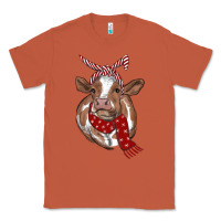 Copper christmas scarf heifer Classic Tee - RanaPortraitStore