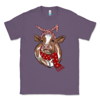 Lavender christmas scarf heifer Classic Tee - RanaPortraitStore