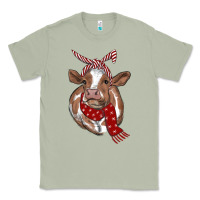 Matcha christmas scarf heifer Classic Tee - RanaPortraitStore