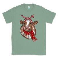 Sage christmas scarf heifer Classic Tee - RanaPortraitStore
