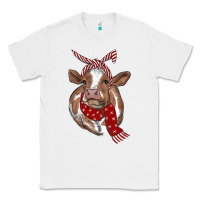 White christmas scarf heifer Classic Tee - RanaPortraitStore