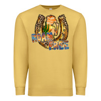 Antique Gold cowgirl horseshoe Premium Sweatshirt - RacoonDesign