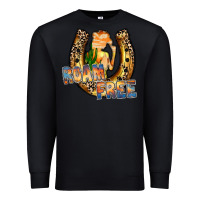 Black cowgirl horseshoe Premium Sweatshirt - RacoonDesign