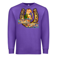 Purple cowgirl horseshoe Premium Sweatshirt - RacoonDesign